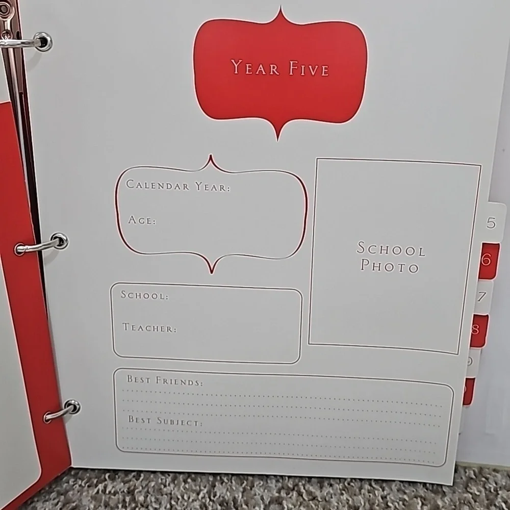 NEW School Years Folder